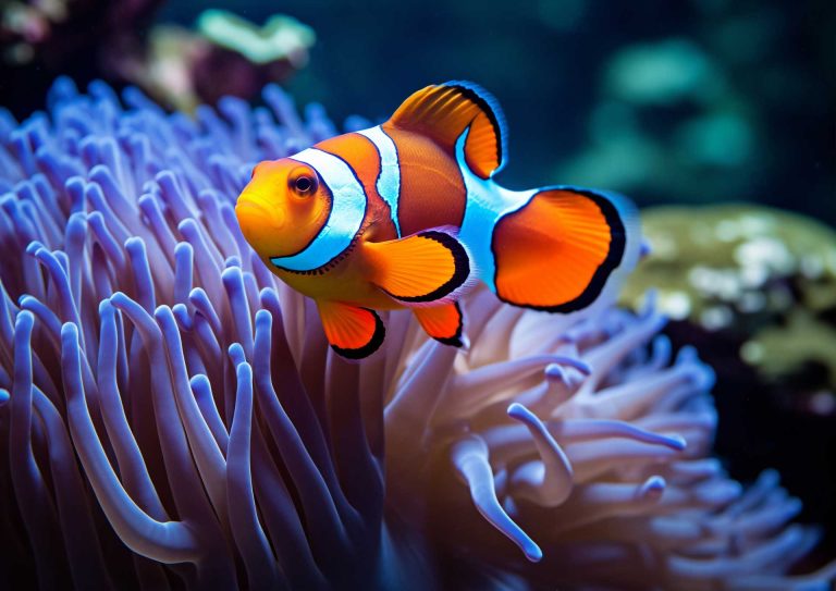 A colourful fish at Dingle Aquarium