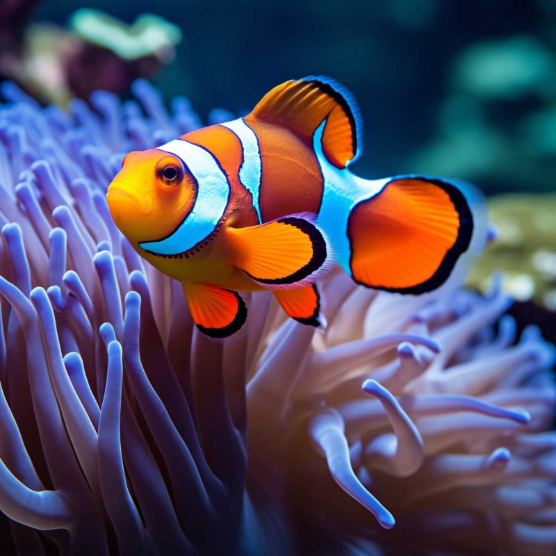 A colourful fish at Dingle Aquarium