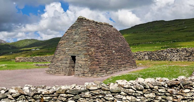 A beehive hut at Gallarus Oratory