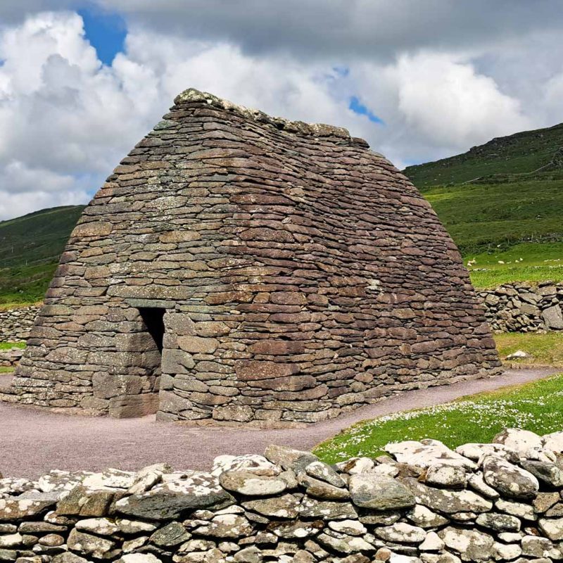 A beehive hut at Gallarus Oratory